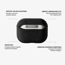 AirPods Pro (3rd Generation) Alcantara Case - Deep Black