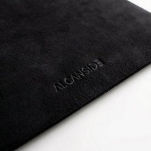 Alcantara Pouch - Deep Black