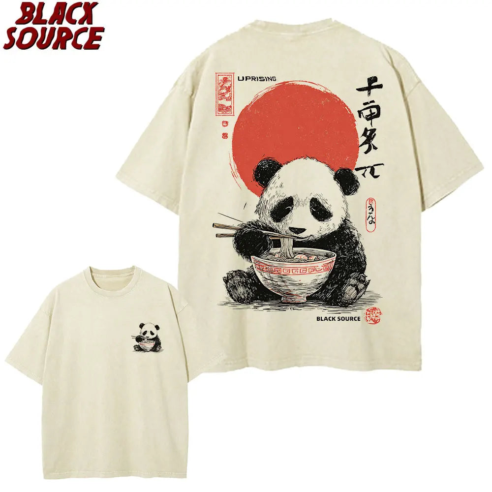 Panda Oversized T-Shirt