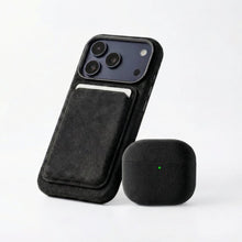 AirPods (4th generation) Alcantara Case - Deep Black