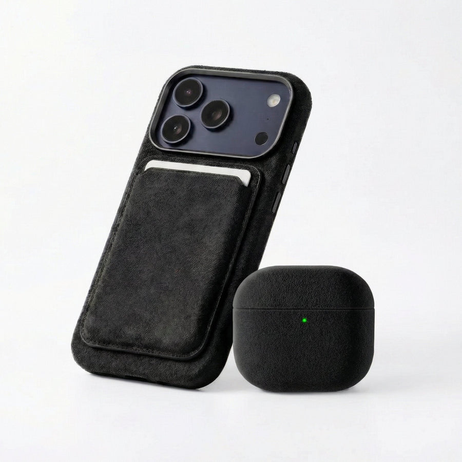 AirPods (5th generation) Alcantara Case - Deep Black
