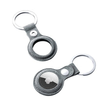 Alcantara AirTag Key Ring - Nardo Gray