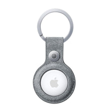 Alcantara AirTag Key Ring - Nardo Gray