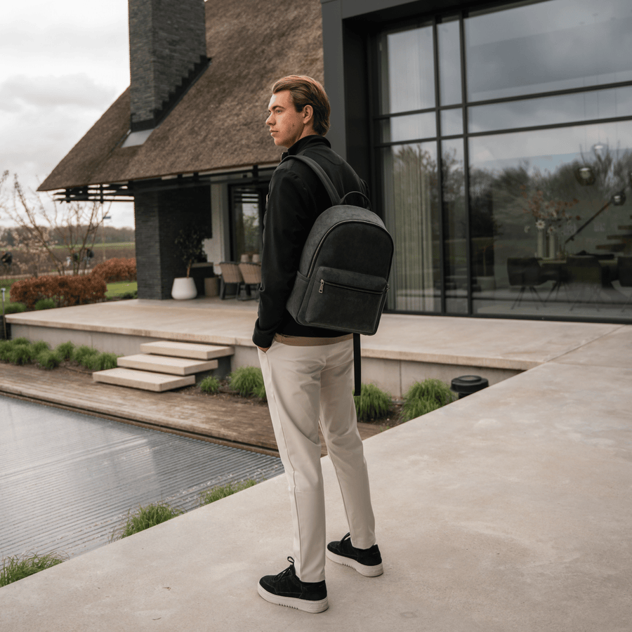 Alcantara Backpack - Space Grey