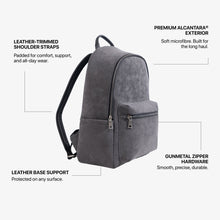 Alcantara Backpack - Space Grey