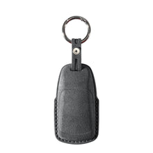 Alcantara Car Key Fob Cover for Audi | Model A with Buckle - Space Grey