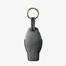 Alcantara Car Key Fob Cover for Mercedes -Benz Model B with Buckle - Space Grey