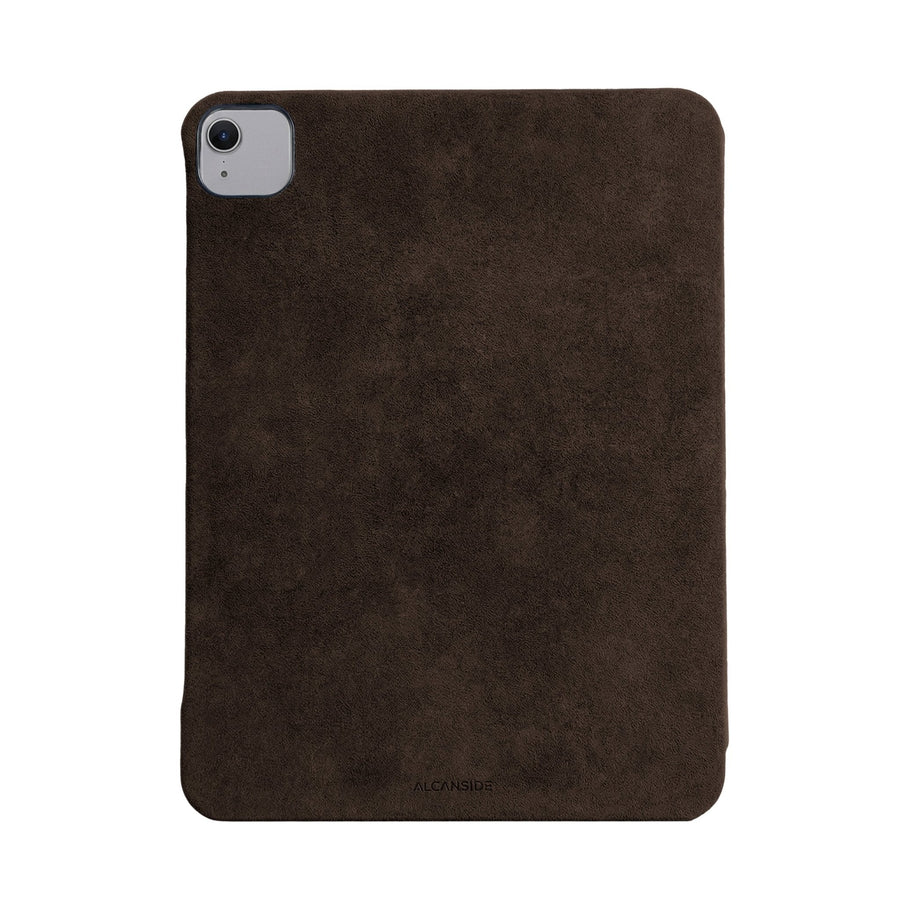 Alcantara iPad Cover - For iPad Air 11 inch (2024/2026) - Chocolate Brown