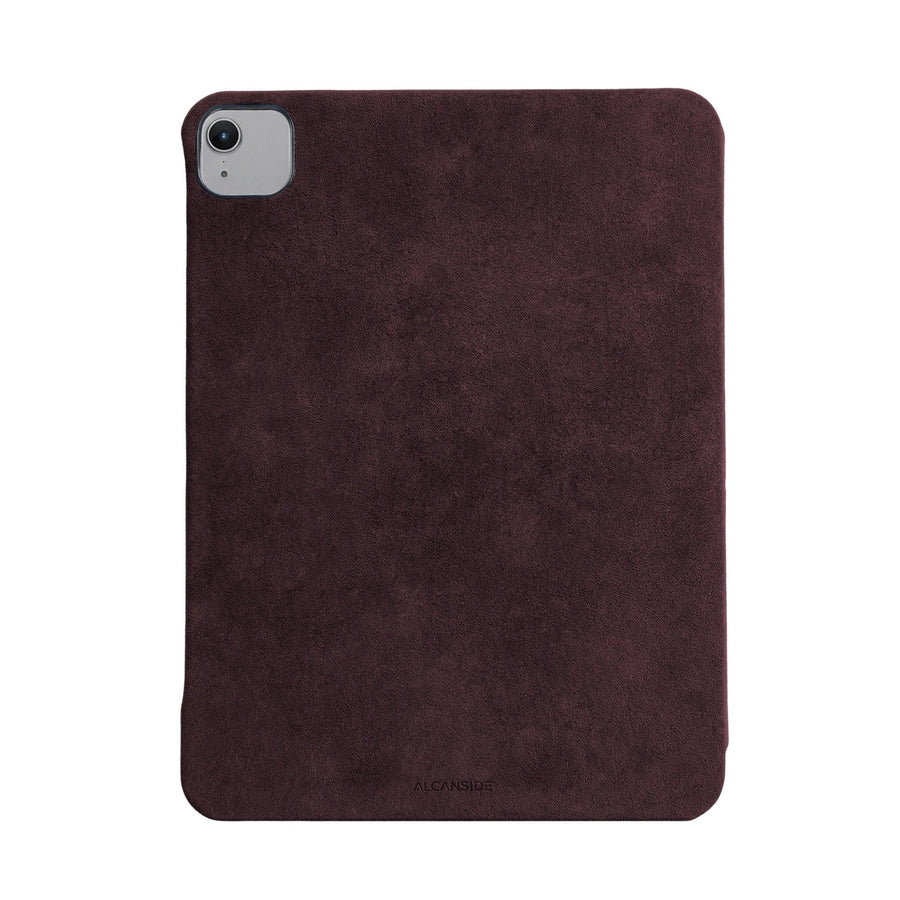 Alcantara iPad Cover - For iPad Air 11 inch (2024/2026) - Wine Red