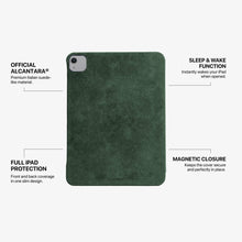Alcantara iPad Cover - For iPad Air 2026  (13 inch) - Midnight Green