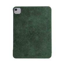 Alcantara iPad Cover - For iPad Air 2026  (13 inch) - Midnight Green