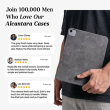 Alcantara iPad Cover - For iPad Air 2026  (13 inch) - Space Grey
