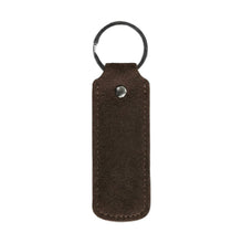 Alcantara Keychain - Chocolate Brown