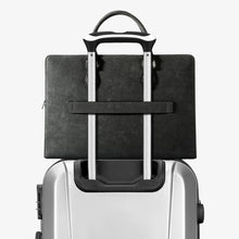 Alcantara Laptop Bag - Space Grey