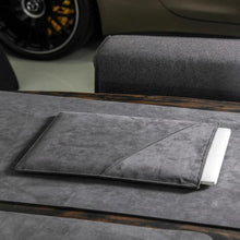 Alcantara Laptop Sleeve - 15 & 16 Inch - LEVEL UP MTA - Space Grey