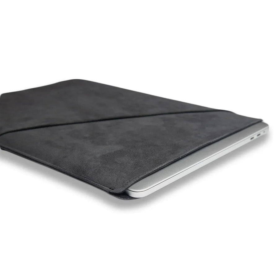 Alcantara Laptop Sleeve - 15 & 16 Inch - LEVEL UP MTA - Space Grey