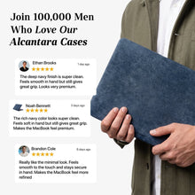 Alcantara MacBook Pro & Pro Max Cover - For 14 inch (2021-2025) - Ocean Blue