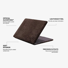 Alcantara MacBook Pro & Pro Max Cover - For 16 inch (2021-2024) - Chocolate Brown