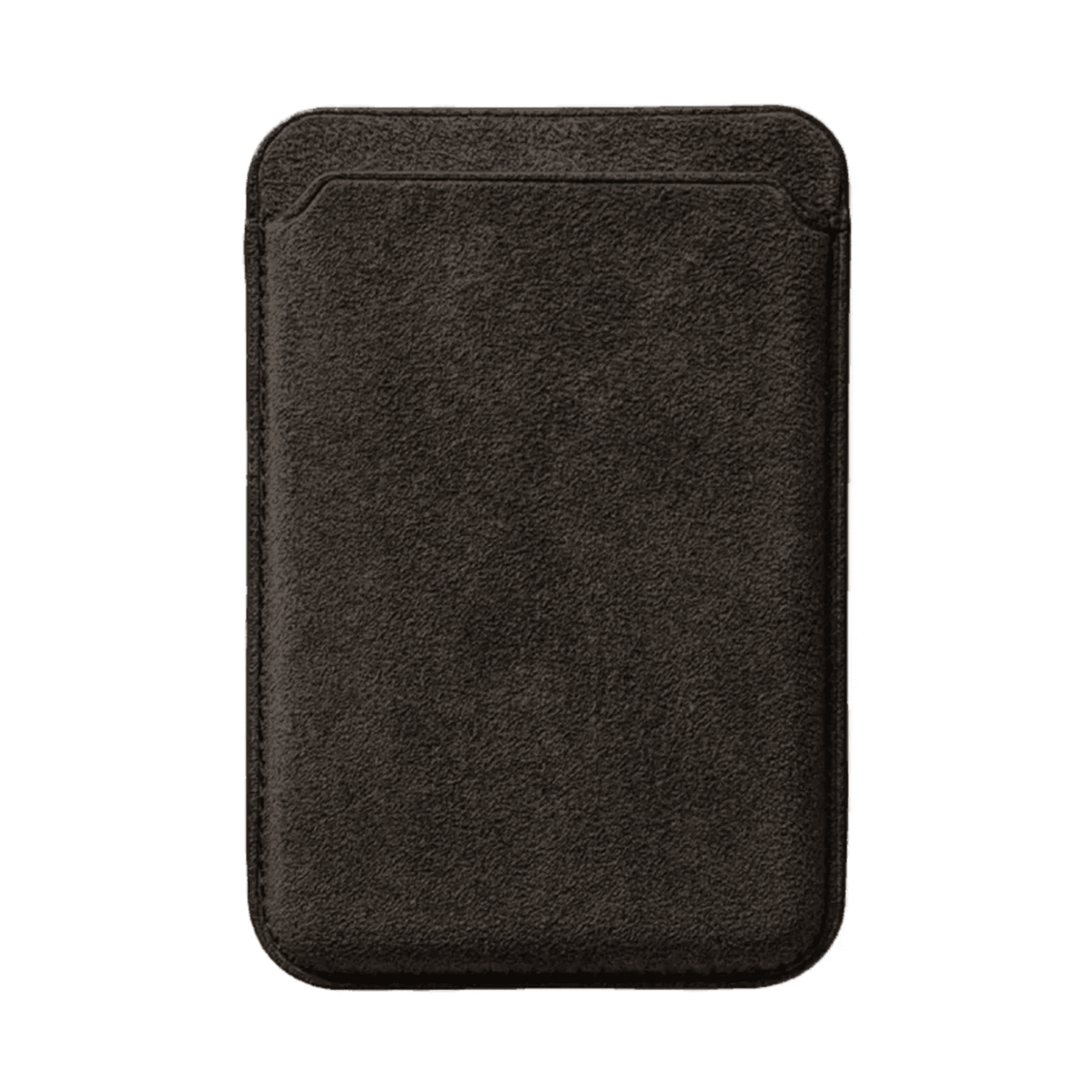 Alcantara MagSafe Wallet - Chocolate Brown
