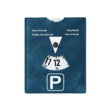 Alcantara Parking Disc - Ocean Blue
