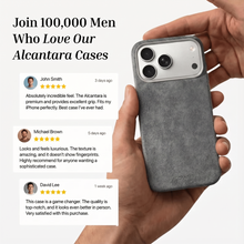 iPhone 18 Pro Max - Alcantara Case - Nardo Gray