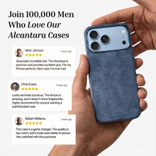 iPhone 18 Pro Max - Alcantara Case - Ocean Blue