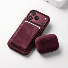 iPhone 18 Pro Max - Alcantara Case - Wine Red