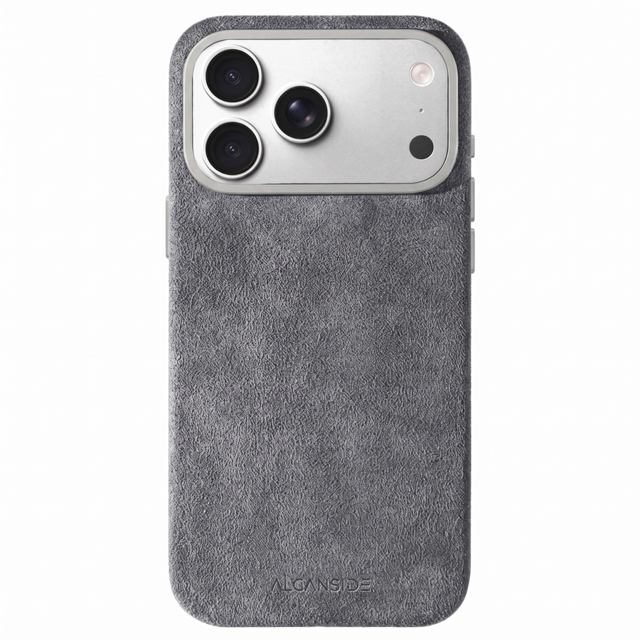 iPhone 18 Pro Max - Alcantara Case - Nardo Gray