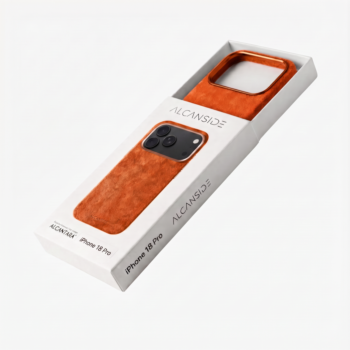iPhone 18 Pro Max - Alcantara Case - Orange