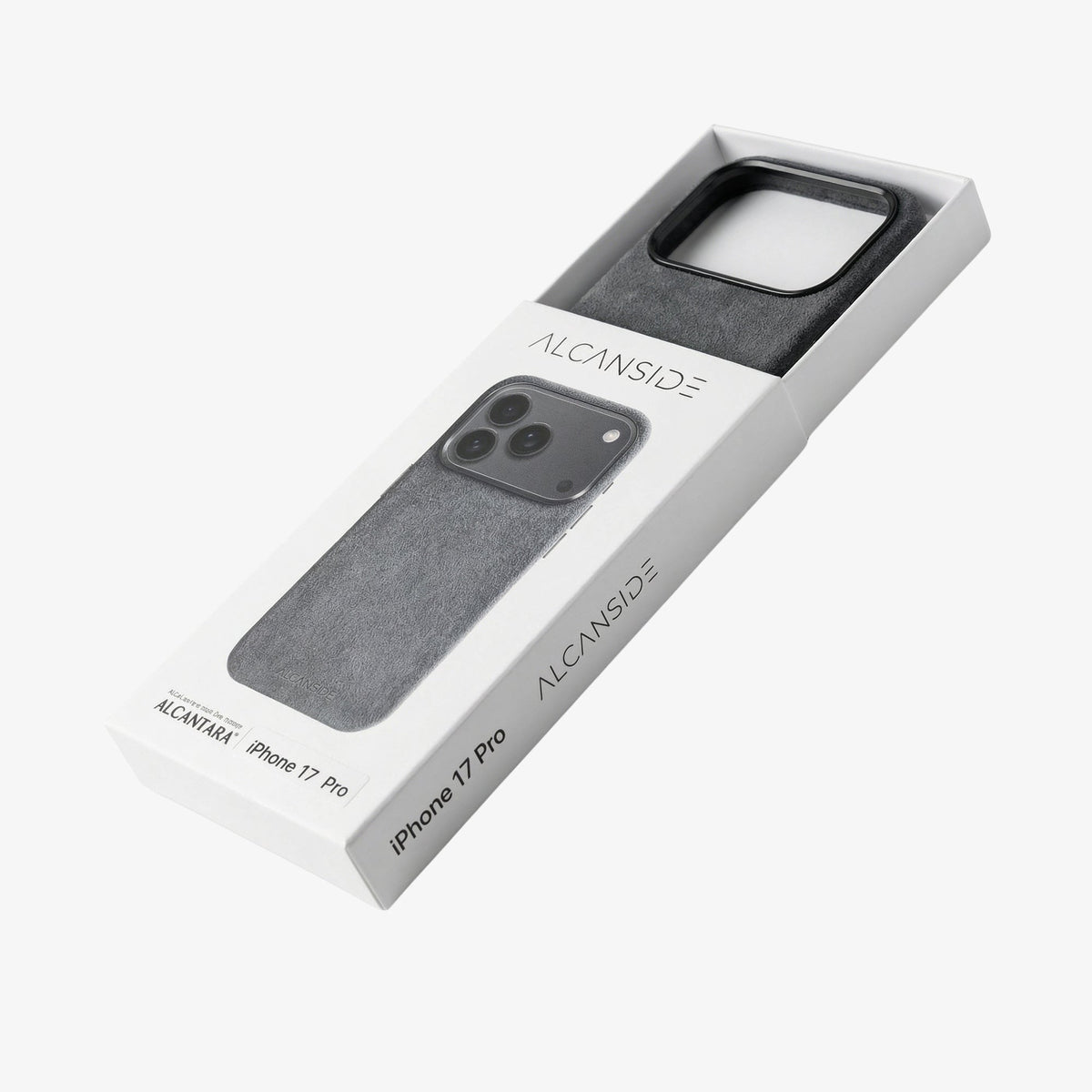 iPhone 17 Pro Max - Alcantara Case - Space Grey