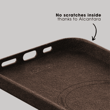 iPhone 15 Pro - Alcantara Case - Chocolate Brown