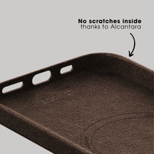iPhone 15 Pro Max - Alcantara Case - Chocolate Brown