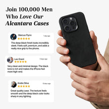 iPhone 15 Pro Max - Alcantara Case - Deep Black