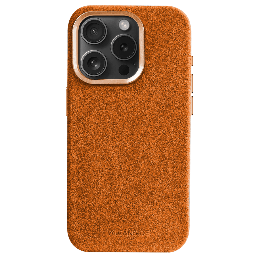iPhone 15 Pro Max - Alcantara Case - Orange