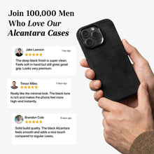 iPhone 16 Pro - Alcantara Case - Deep Black