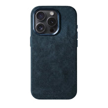 iPhone 16 Pro - Alcantara Case - Navy Blue
