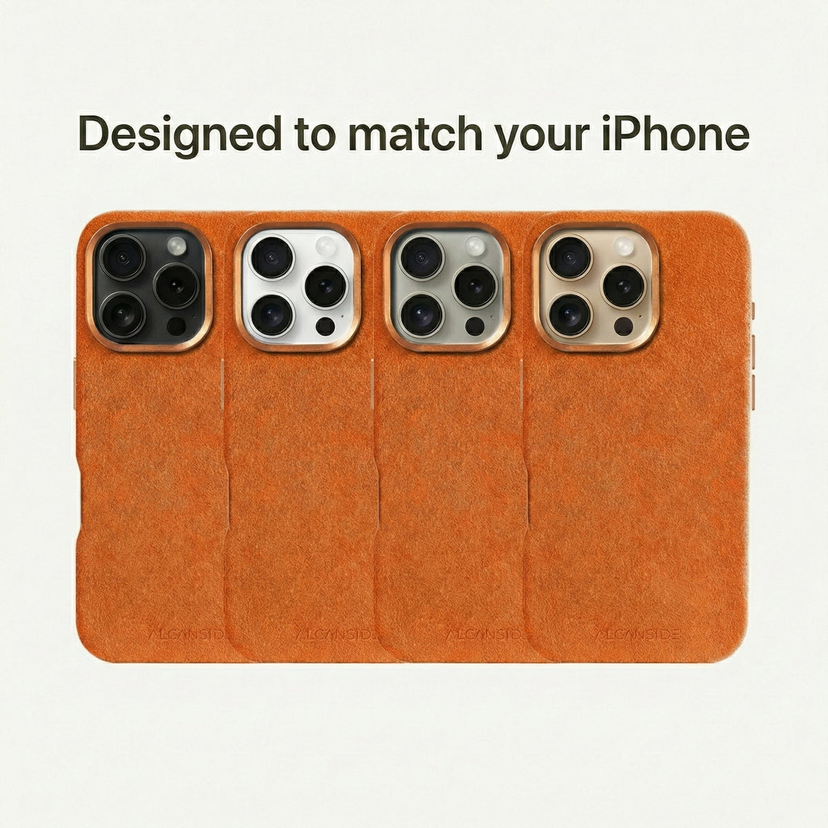 iPhone 16 Pro - Alcantara Case - Orange