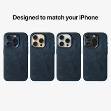 iPhone 16 Pro Max - Alcantara Case - Navy Blue