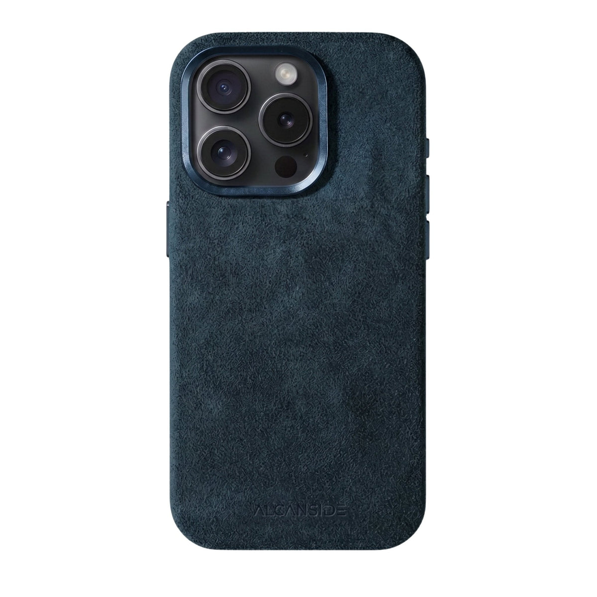 iPhone 16 Pro Max - Alcantara Case - Navy Blue
