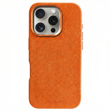 iPhone 16 Pro - Alcantara Case - Orange