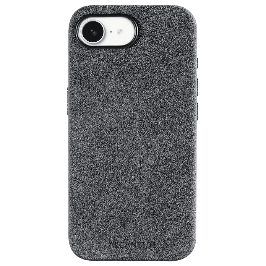 iPhone 17e - Alcantara Case - Nardo Gray