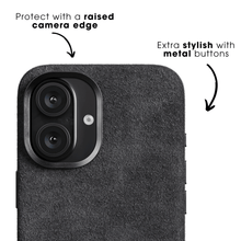 iPhone 17e - Alcantara Case - Space Grey