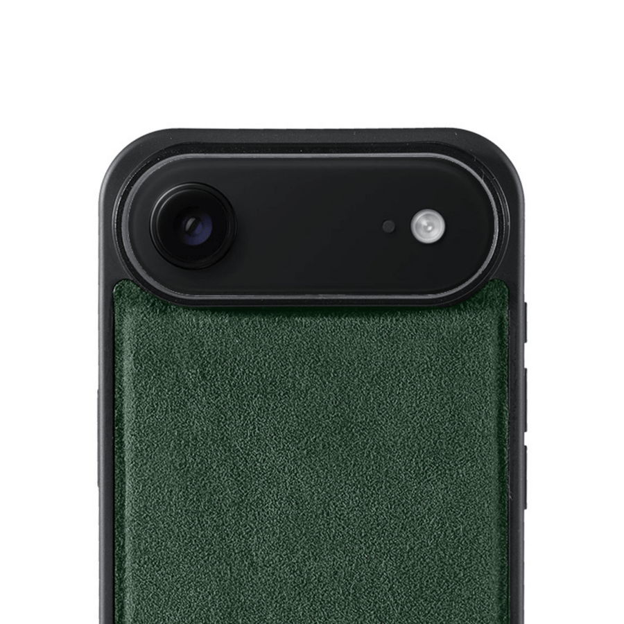 iPhone 17 Air - Alcantara Back Cover - Midnight Green