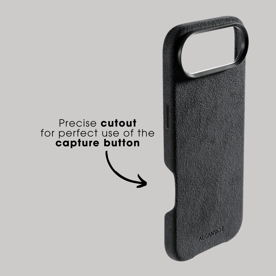 iPhone 17 Air - Alcantara Case - Space Grey