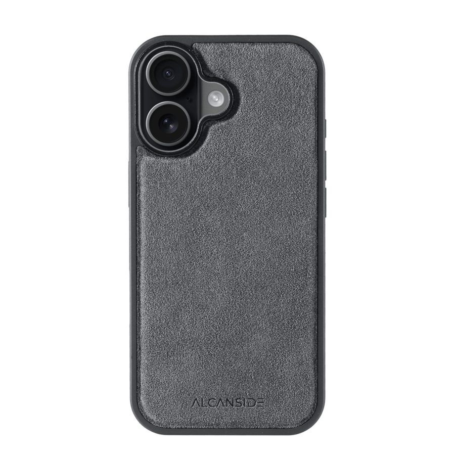 iPhone 17 - Alcantara Back Cover - Nardo Gray