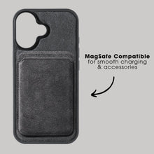 iPhone 17 - Alcantara Back Cover - Space Grey