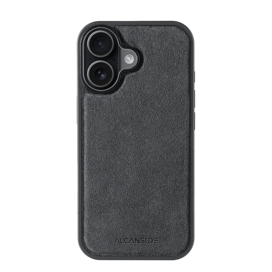 iPhone 17 - Alcantara Back Cover - Space Grey