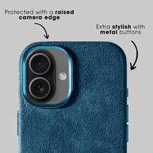 iPhone 17 - Alcantara Case - Ocean Blue