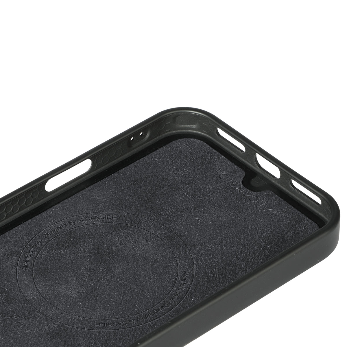 iPhone 17 Pro - Alcantara Back Cover - Nardo Gray