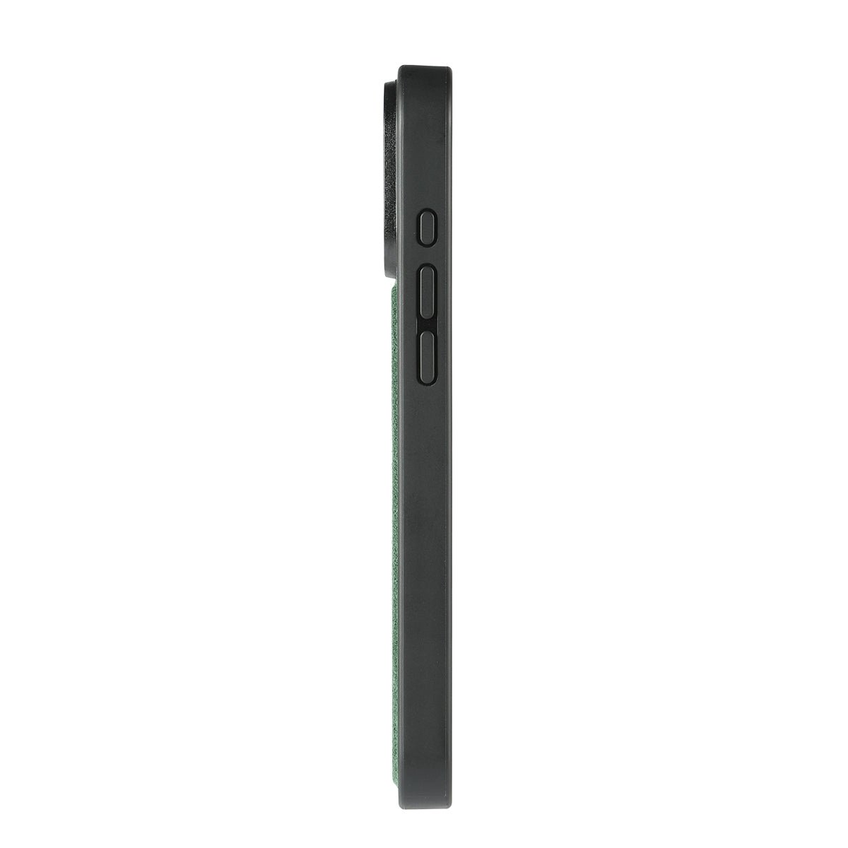 iPhone 17 Pro Max - Alcantara Back Cover - Midnight Green